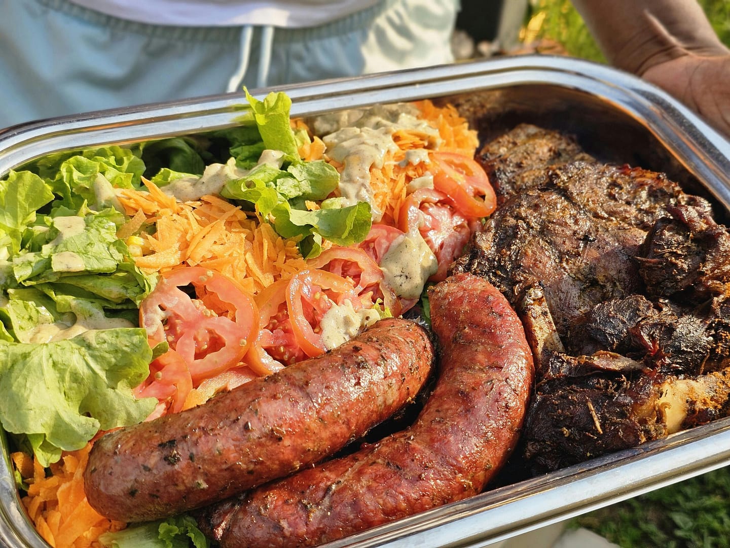 Beef, Tomato & Onion Sausages