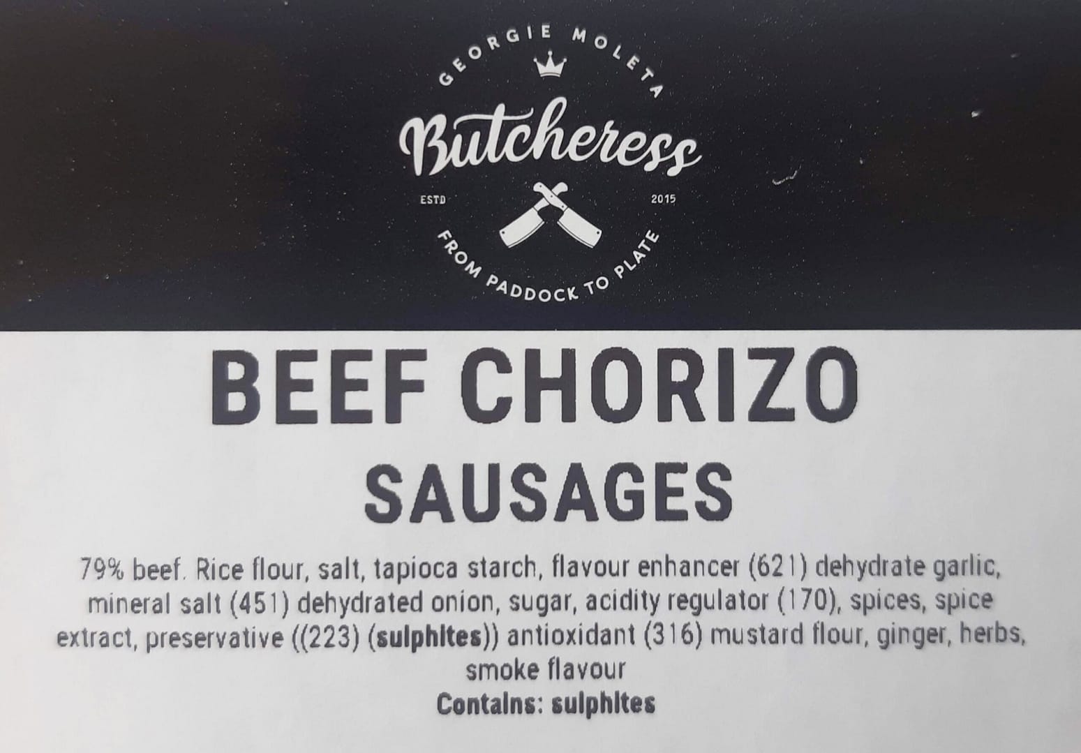 Beef Chorizo Sausages - Image 2