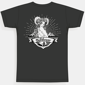 black tshirt back new