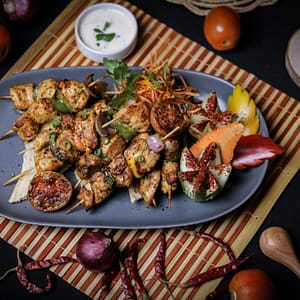 Beef Garlic Butter Glaze Kebabs