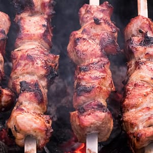 Honey Soy Glaze Kebabs