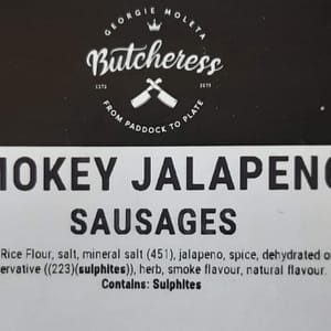 Smokey Jalapeno Sausages