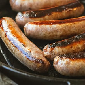 Pork, Apple, Sage & Rosemary Sausages