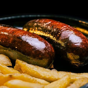 Cheeseburger Sausages